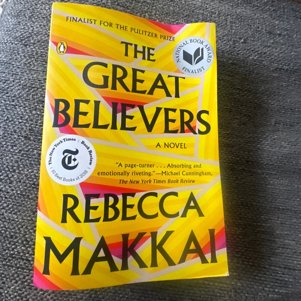 The Great Believers by Rebecca Makkai book soft cover